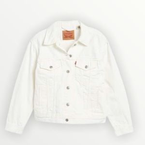 levis jacket white